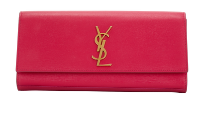 Kate Clutch, &pound;550, Handbags, Pink, Leather, Front view
